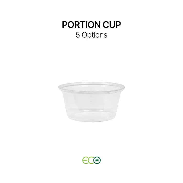 PLA Portion Cups  1oz / 1.5 /2oz / 3.25/ 4oz