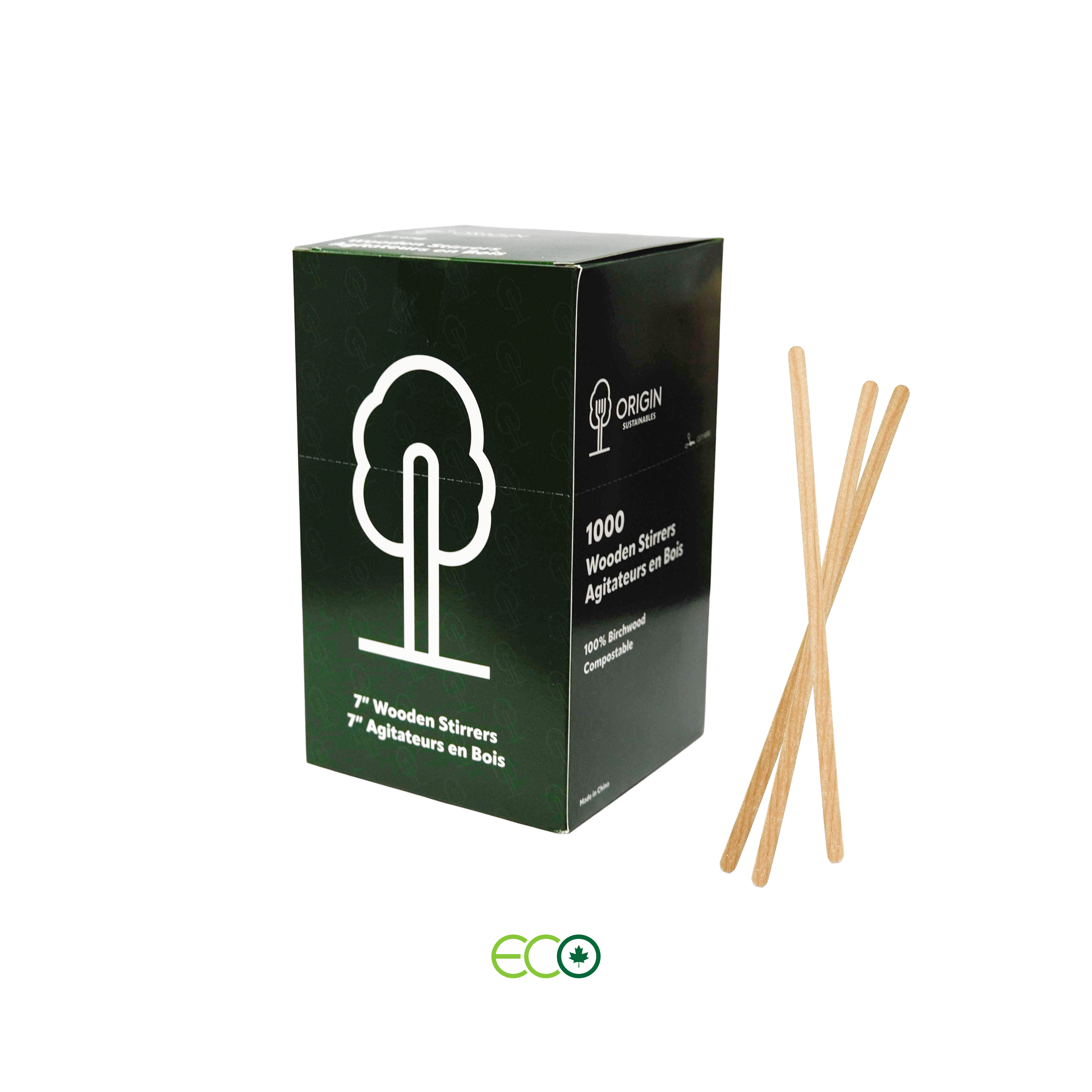 7" Wooden Stirrers