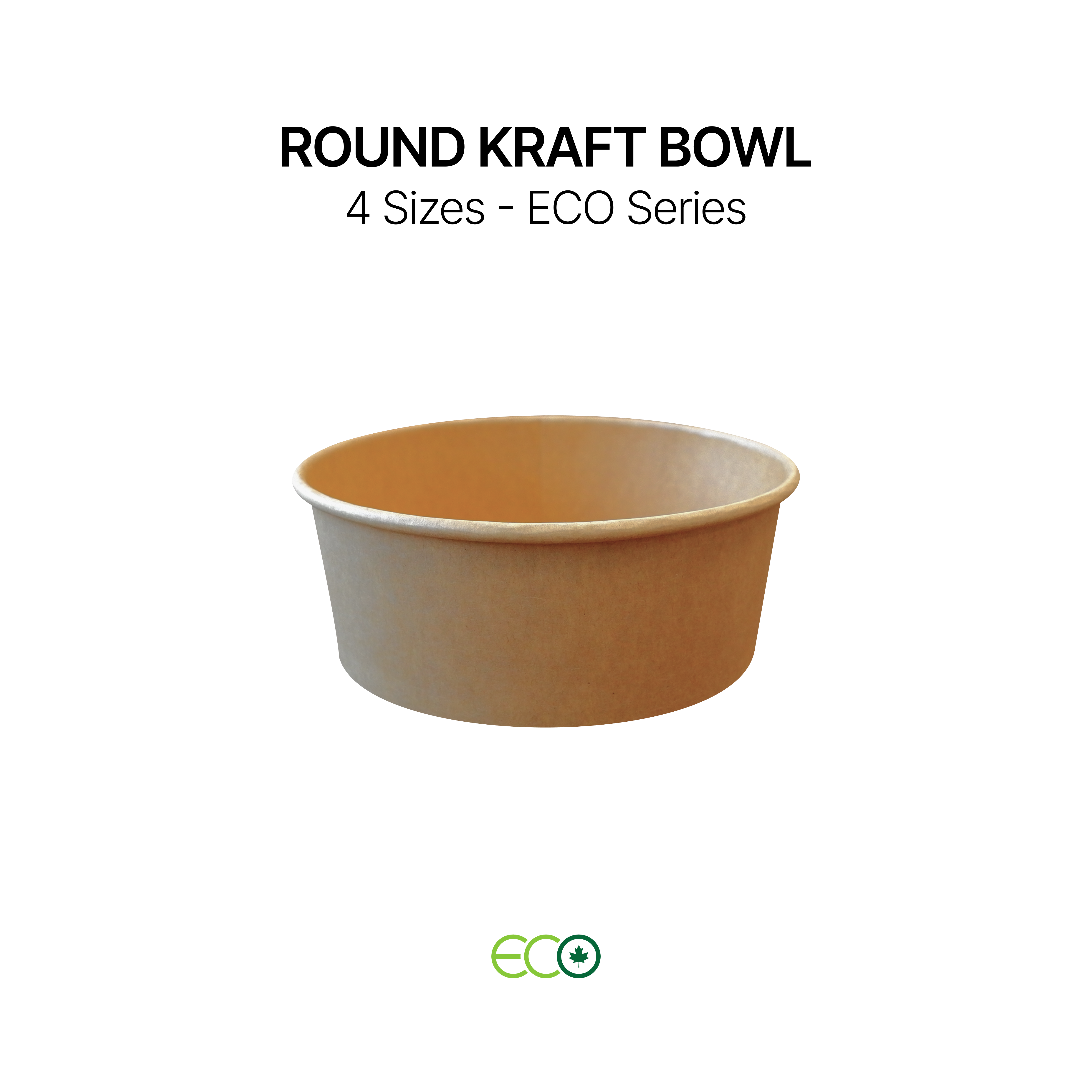 All PE Lined Kraft Brown Deli Paper Container 20oz,26oz,36oz,44oz